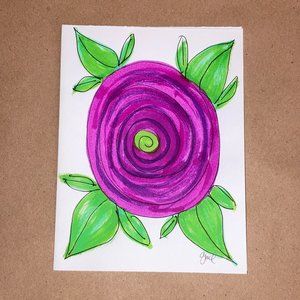 Original Artwork by Gamali Blank Note Card